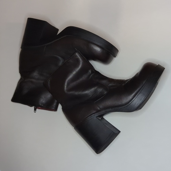 American Eagle Outfitters Dark Brown Ankle Boots - Picture 8 of 9